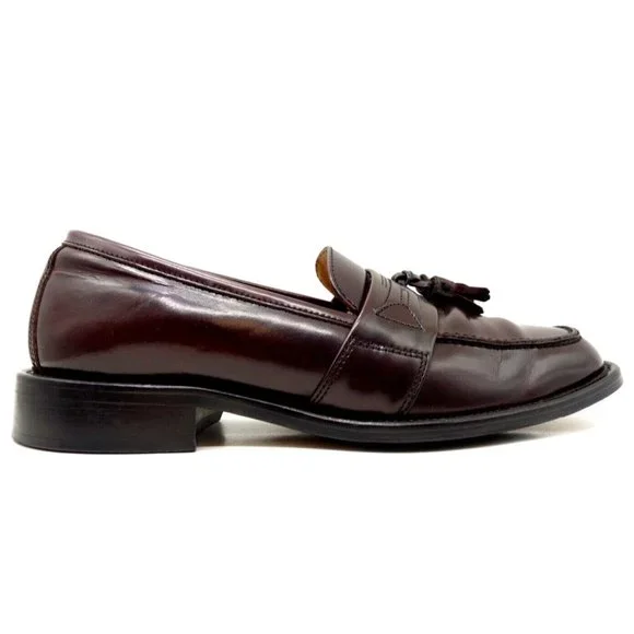 Bostonian | Shoes | Bostonian Burgundy Leather Tassel Slip  display picture 1